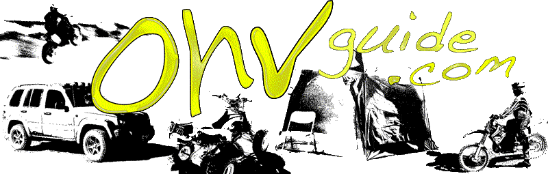 OHVguide.com Places to Ride, Camp and Offroad Logo